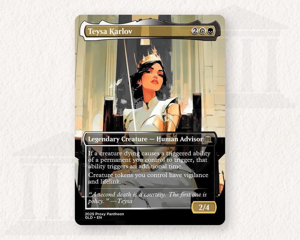 Teysa Karlov | Foil Proxy Card