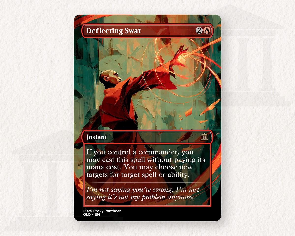 Deflecting Swat (Mage) | Proxy Card