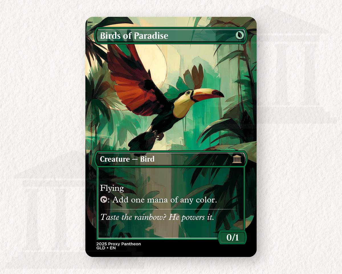 Birds of Paradise | Proxy Card