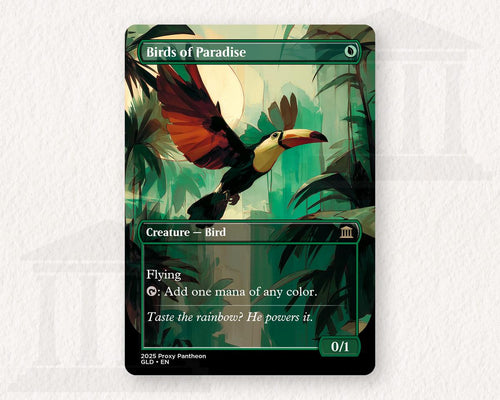 Birds of Paradise Proxy Playtest Card