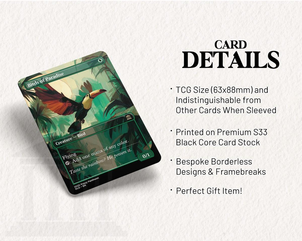 Birds of Paradise | Proxy Card