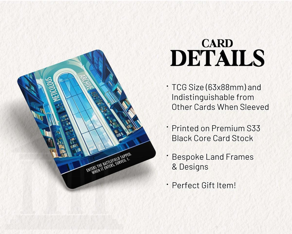 Azorius Dual Lands Set | Proxy Cards