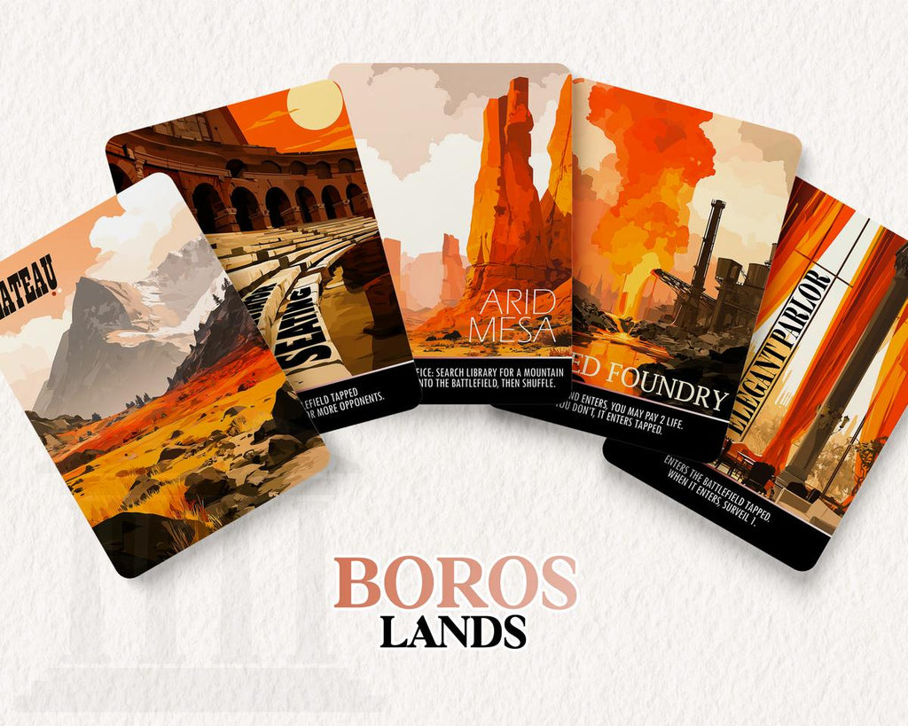 Boros Dual Lands Set | Proxy Cards
