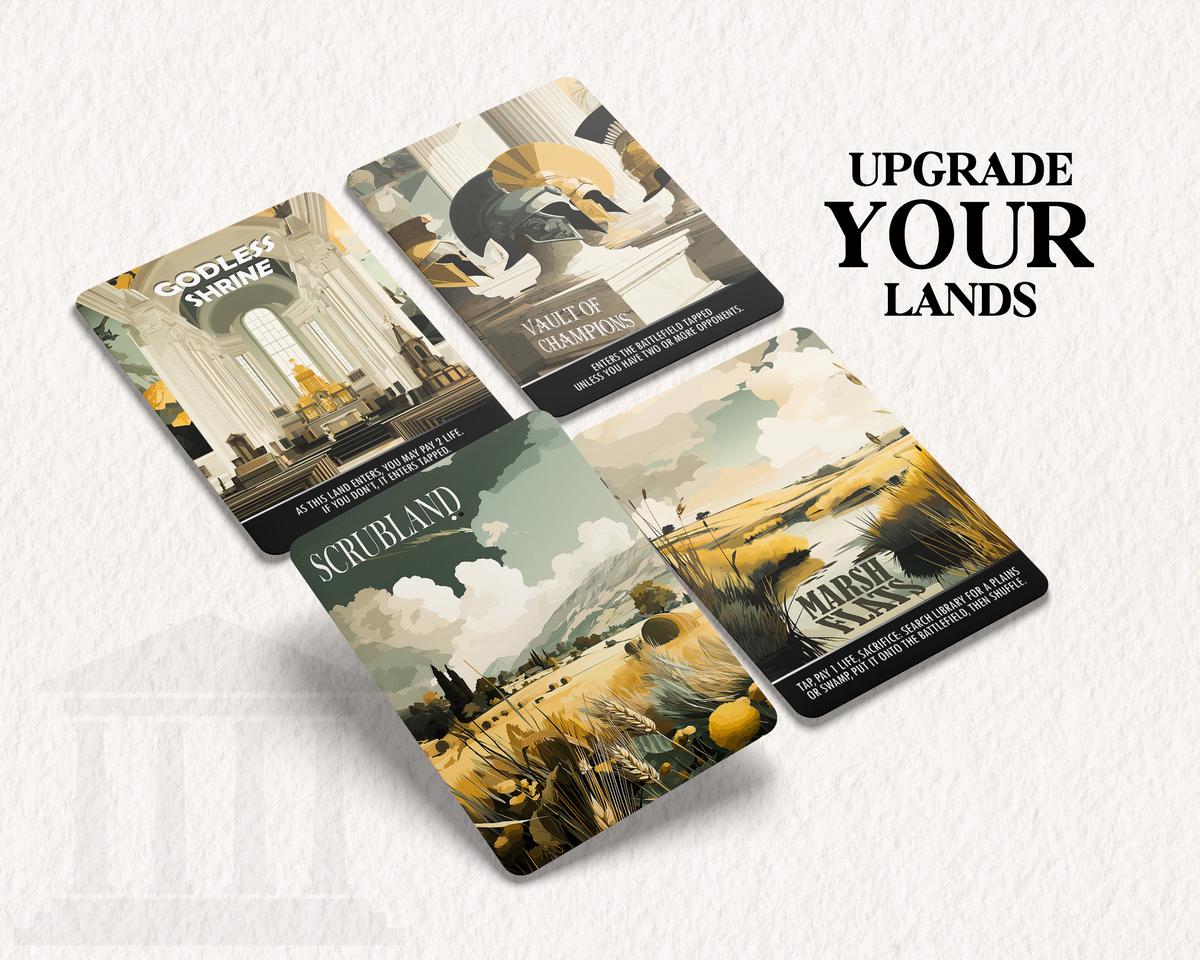 Orzhov Dual Lands Set | Proxy Cards