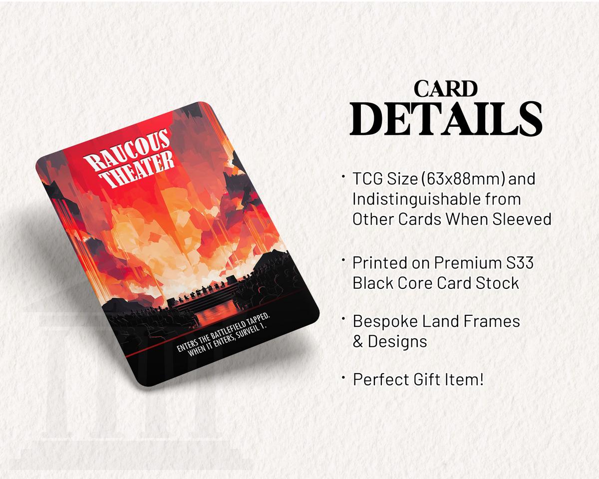 Rakdos Dual Lands Set | Proxy Cards