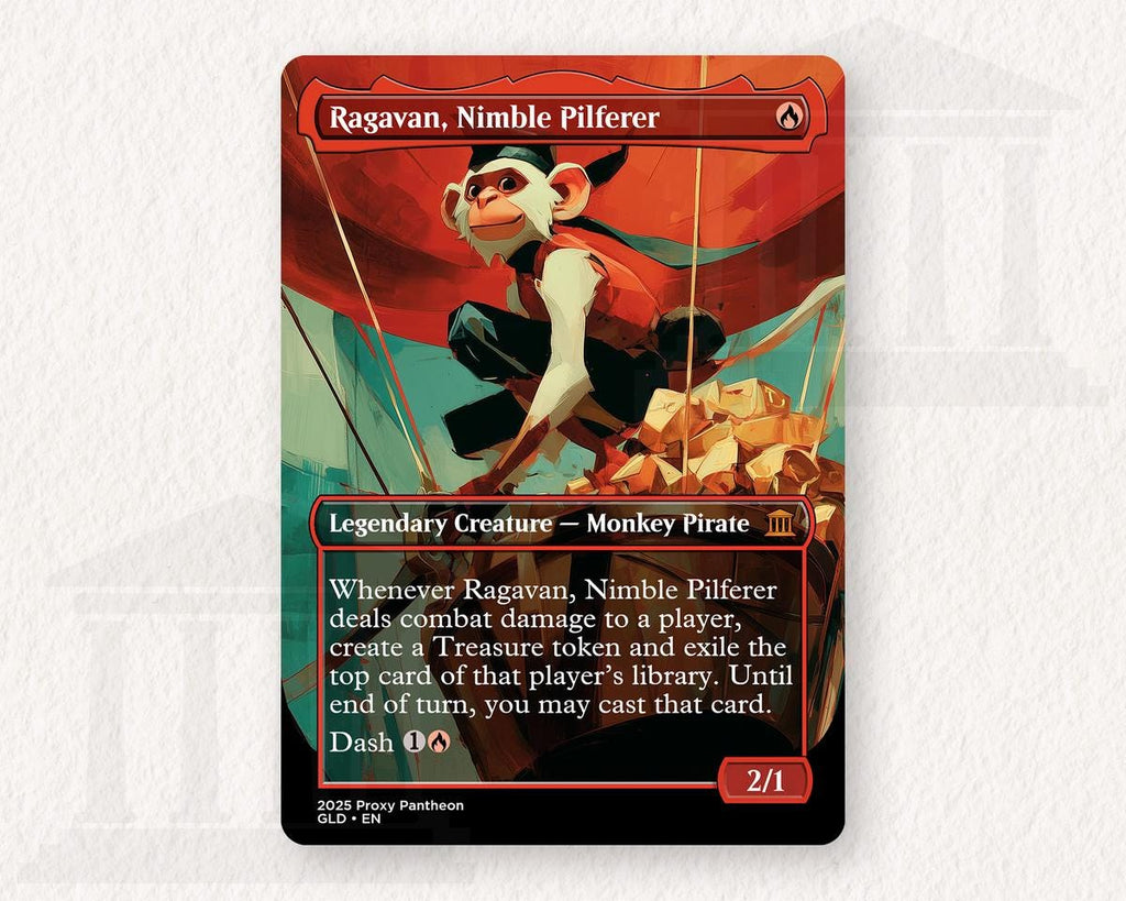 Ragavan, Nimble Pilferer | Proxy Card
