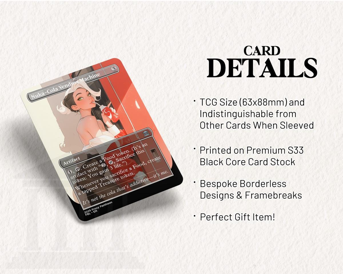 Nuka-Cola Vending Machine (v2) | Proxy Card