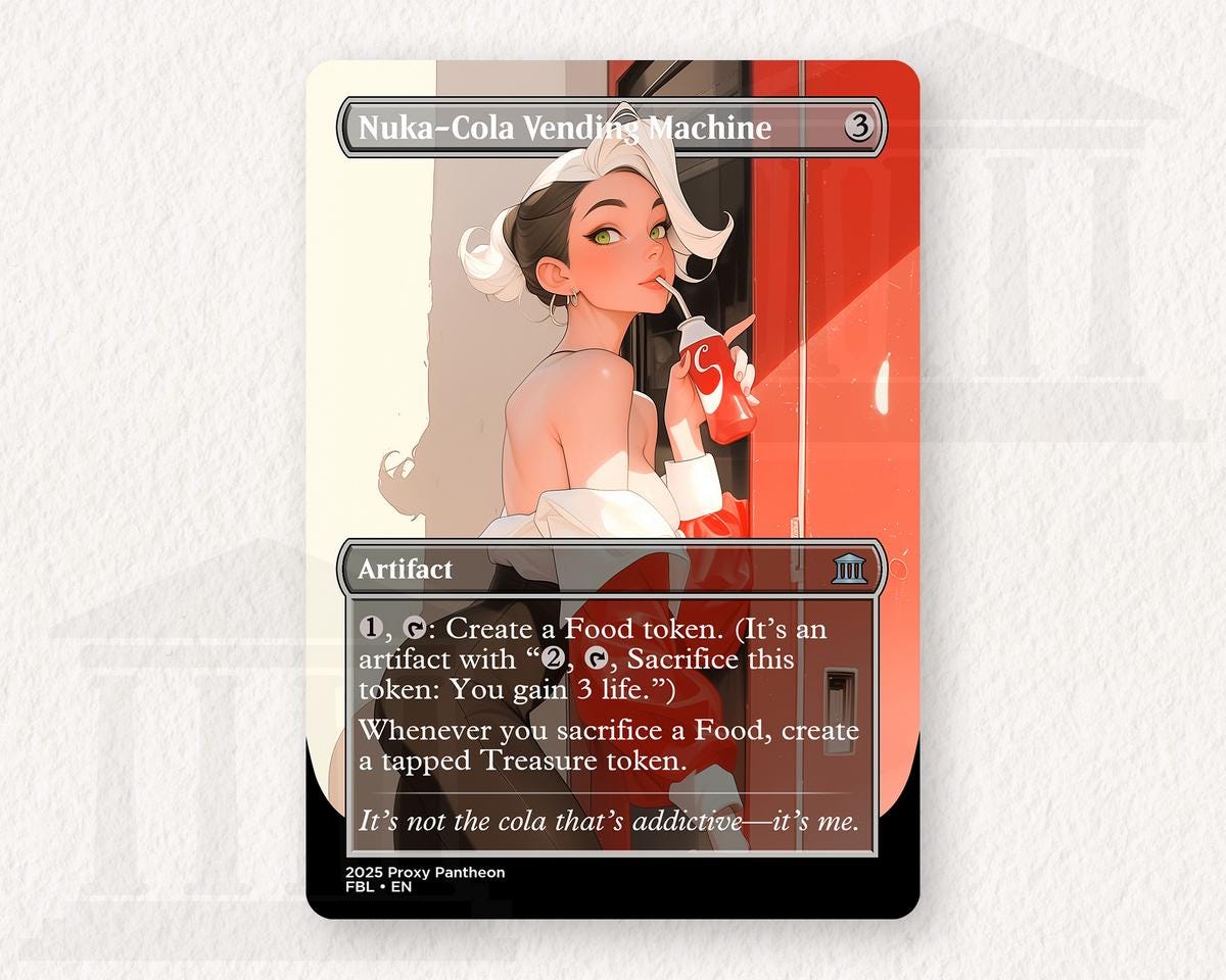 Nuka-Cola Vending Machine (v2) | Proxy Card