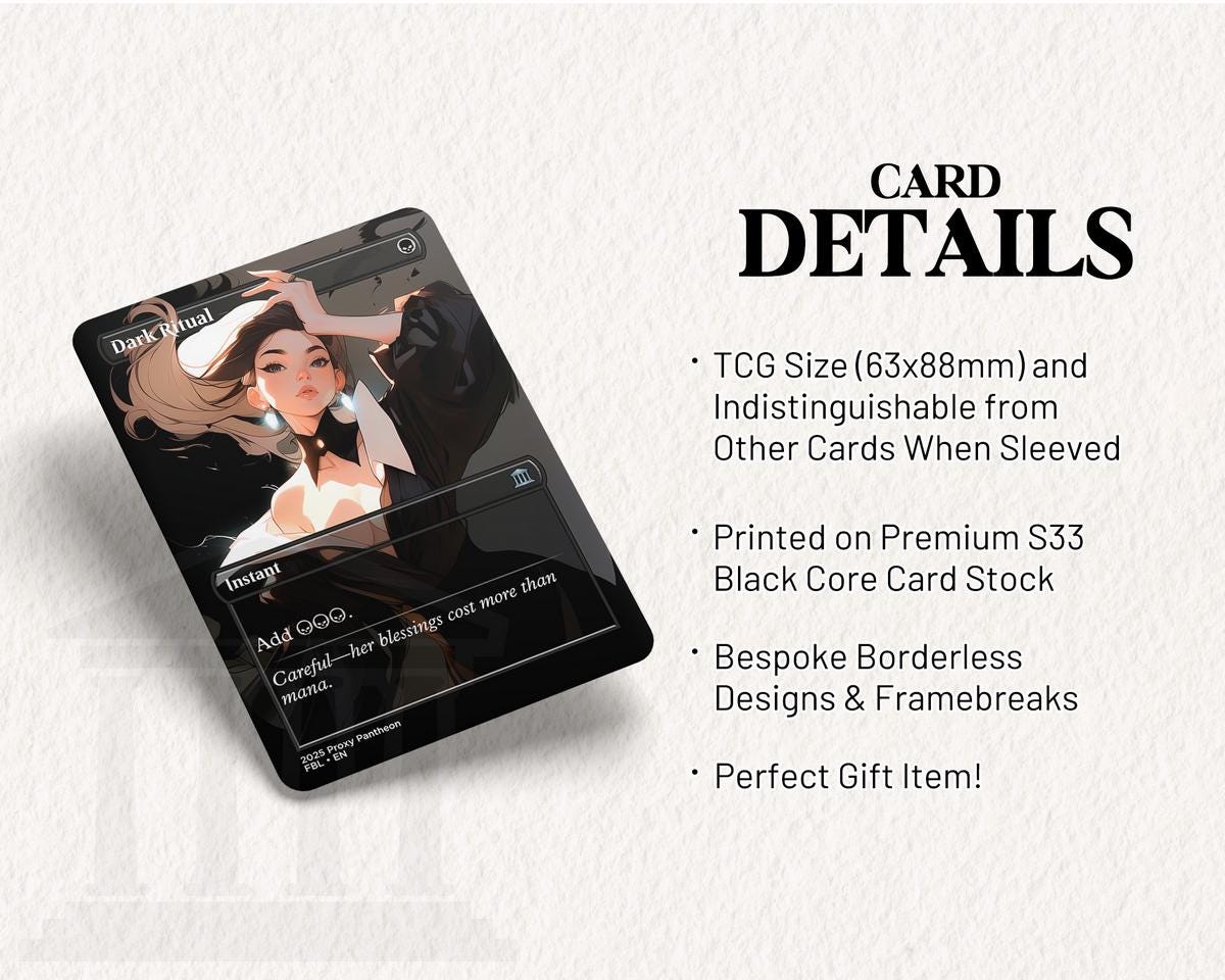 Dark Ritual (v3) | Proxy Card (Head)