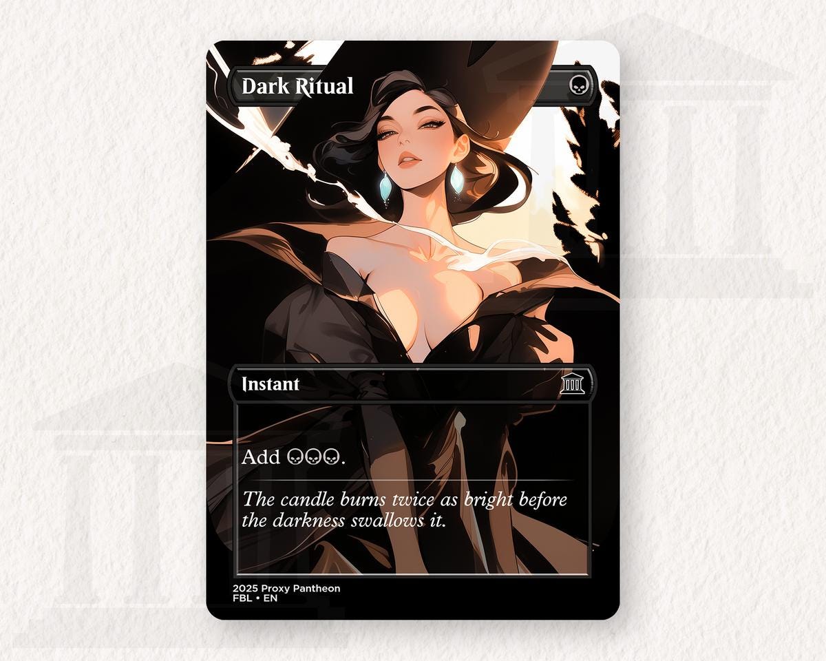 Dark Ritual (v4) | Proxy Card (Bust)