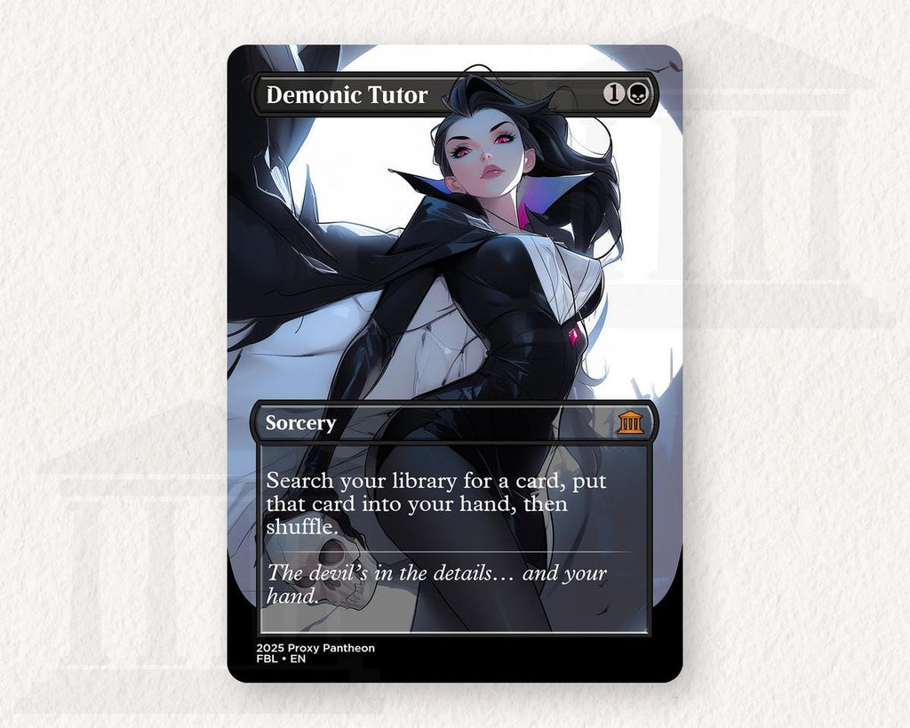 Demonic Tutor (v2) | Proxy Card