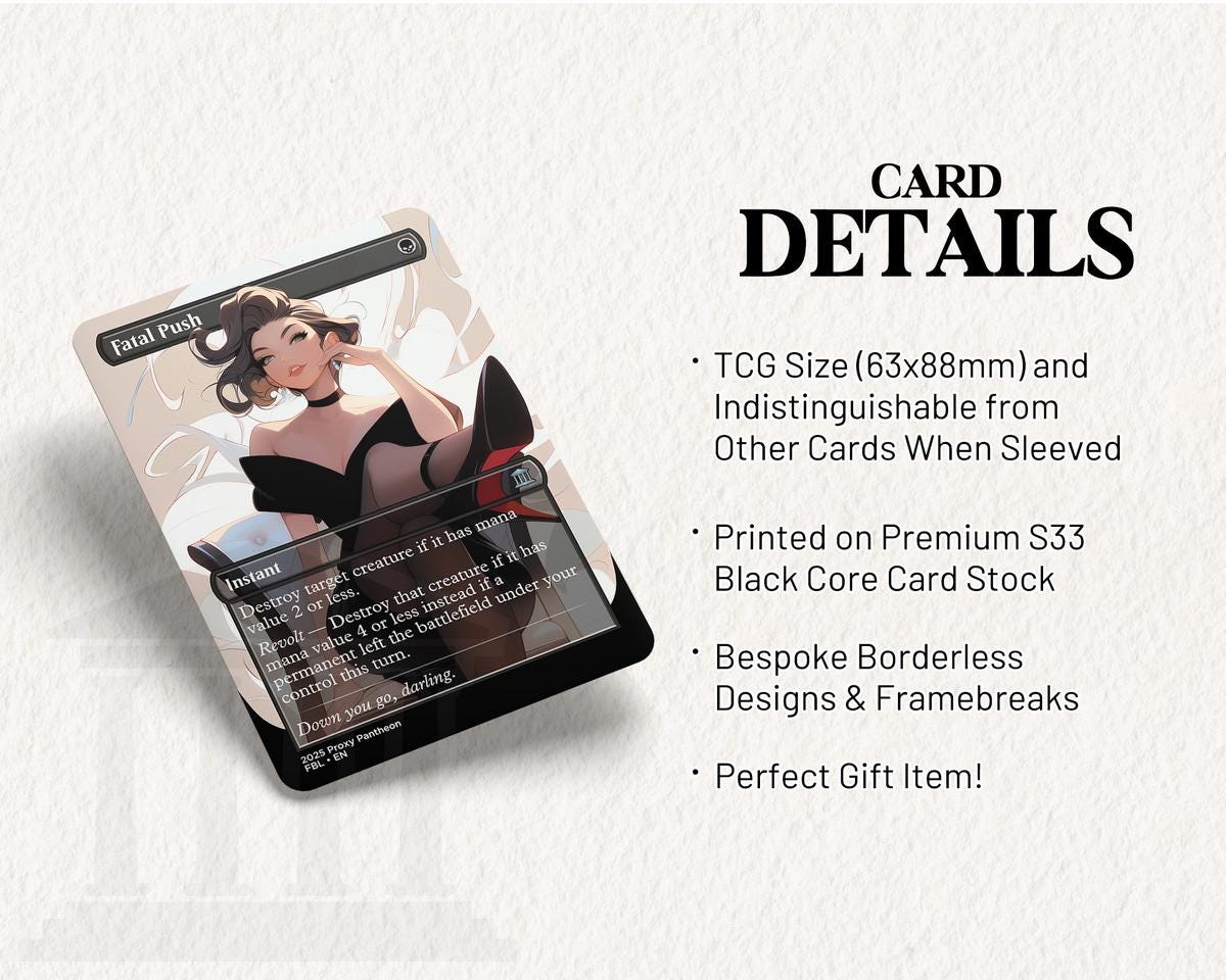 Fatal Push | Proxy Card