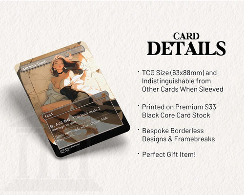 Ancient Tomb (v3) | Proxy Card (White Top)