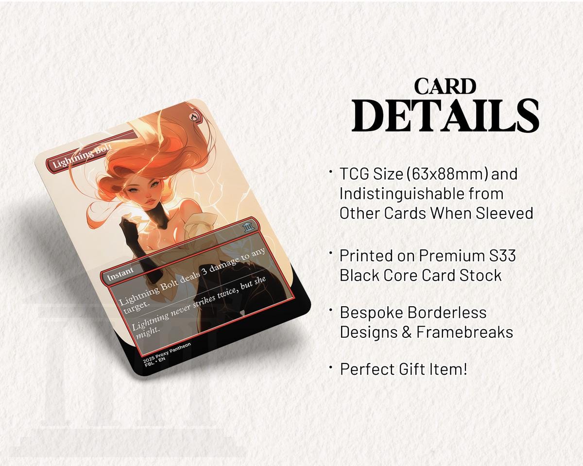 Lightning Bolt (v2) | Proxy Card