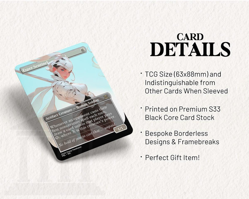 Esper Sentinel (v2) | Proxy Card | Anime Waifu