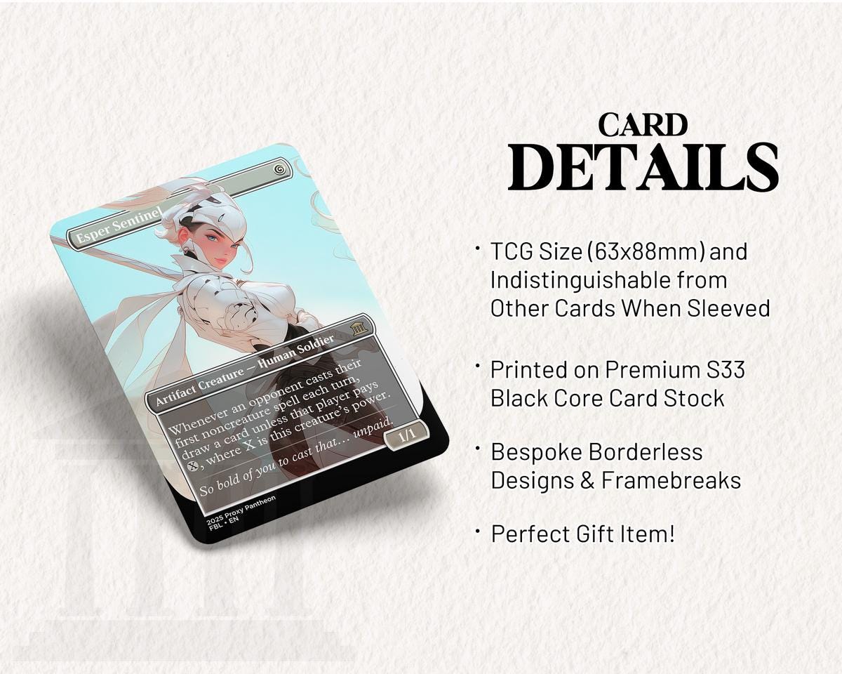 Esper Sentinel (v2) | Proxy Card | Anime Waifu