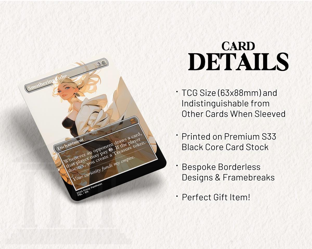 Smothering Tithe (v2) | Proxy Card (Left)