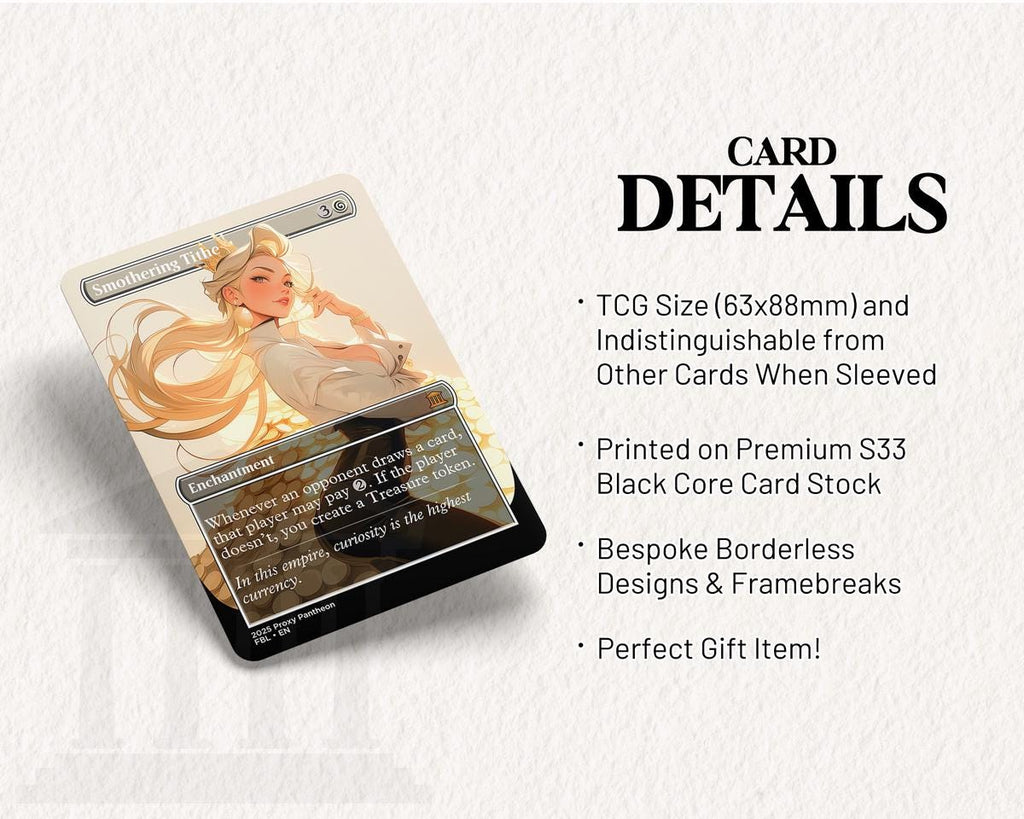 Smothering Tithe (v3) | Proxy Card (Right)