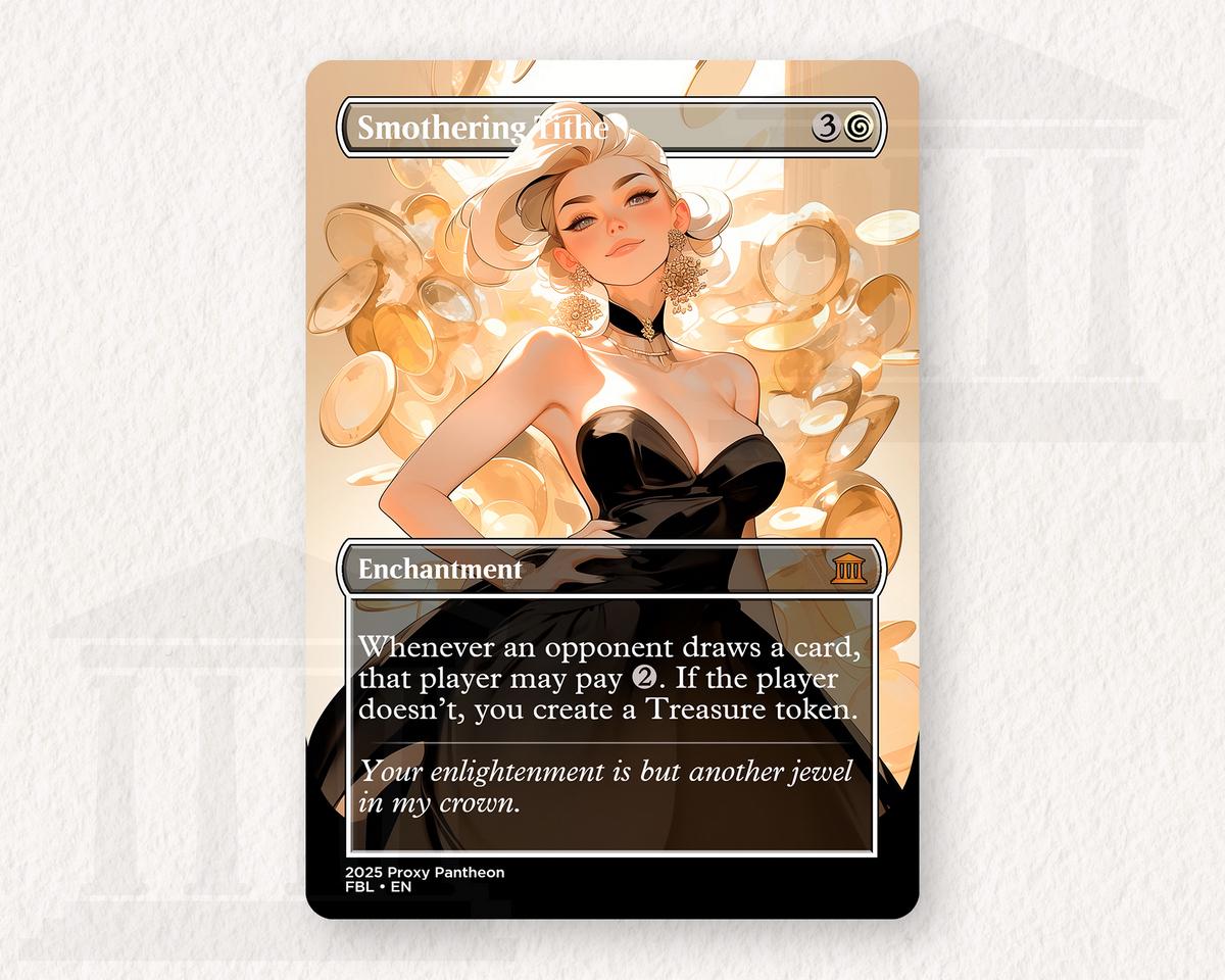 Smothering Tithe (v4) | Proxy Card (Bust)