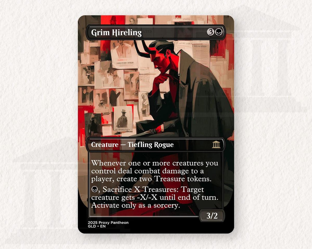 Grim Hireling | Proxy Card