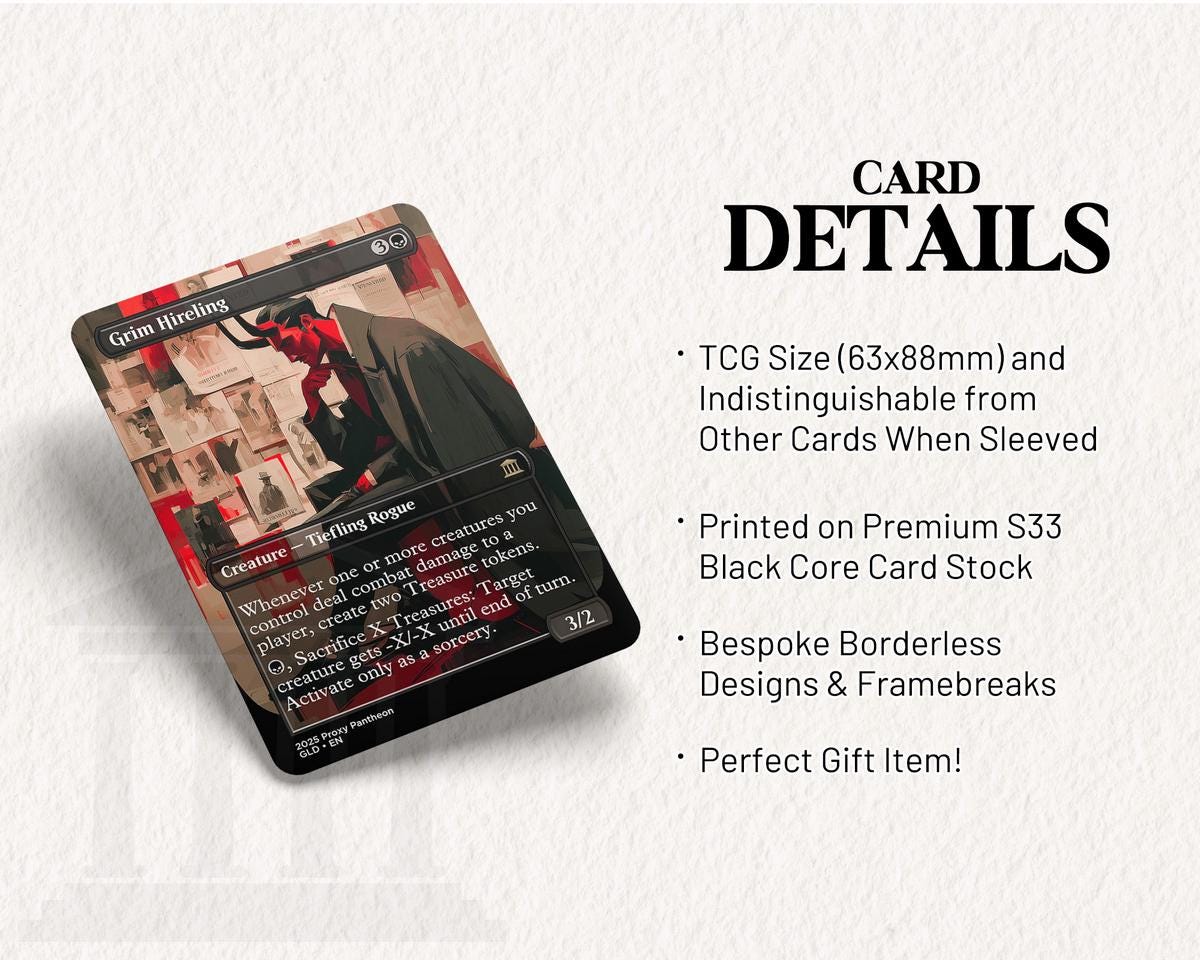 Grim Hireling | Proxy Card