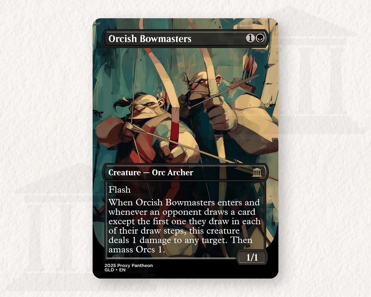 Orcish Bowmasters | Proxy Card