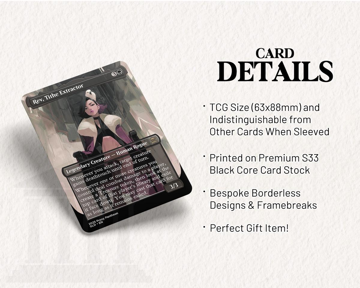 Rev, Tithe Extractor | Proxy Card