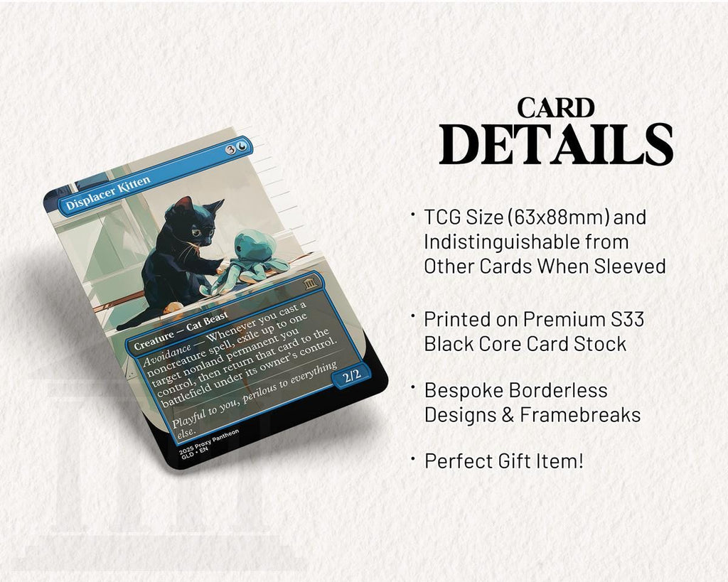 Displacer Kitten | Proxy Card
