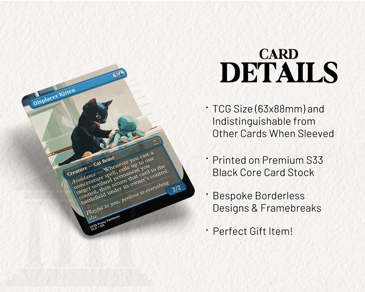 Displacer Kitten | Proxy Card