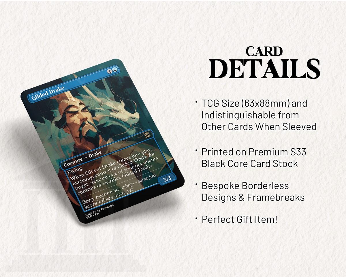 Gilded Drake | Proxy Card