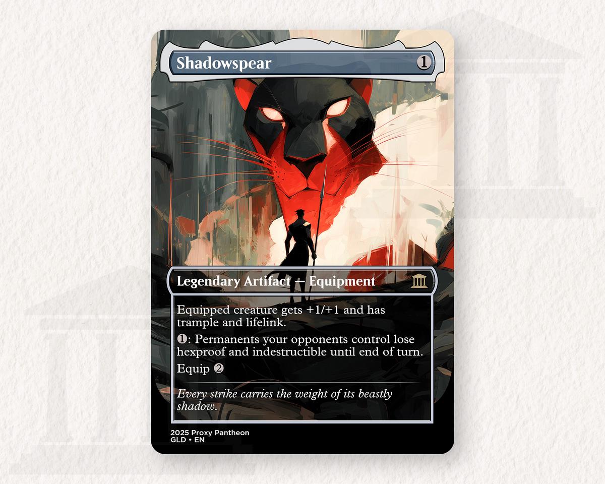 Shadowspear | Proxy Card