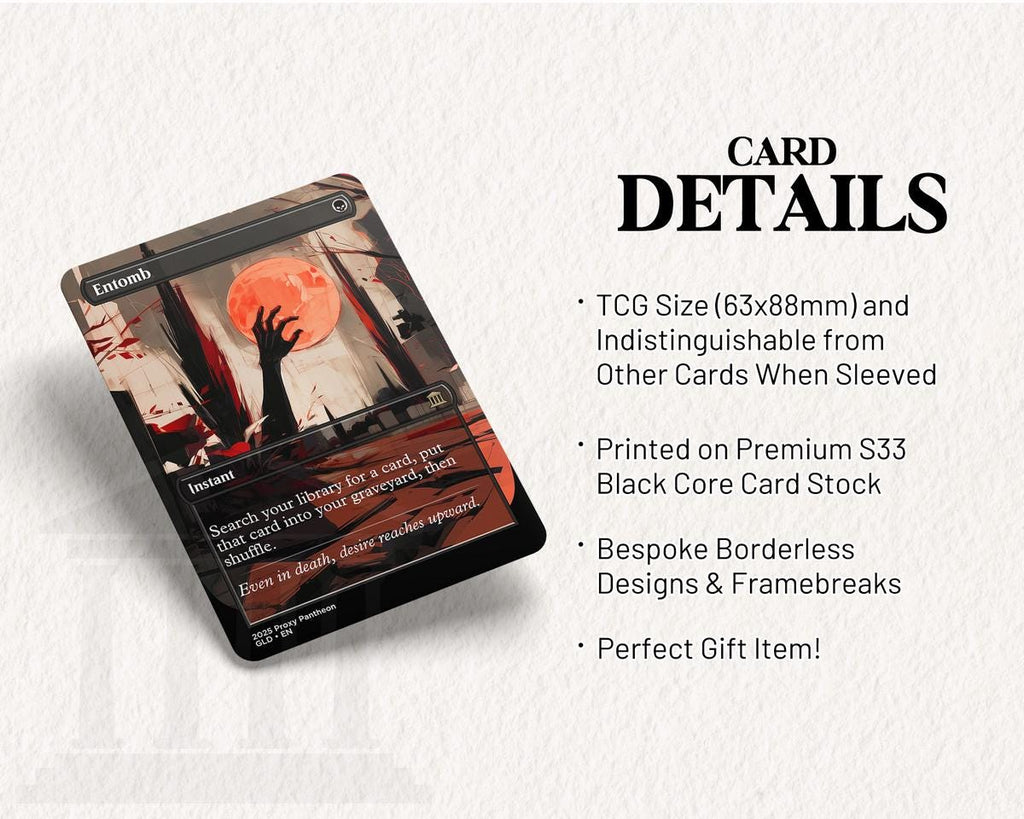 Entomb | Proxy Card