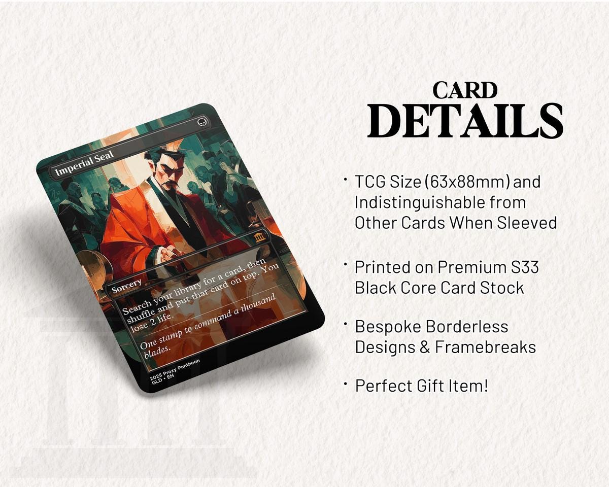 Imperial Seal | Proxy Card