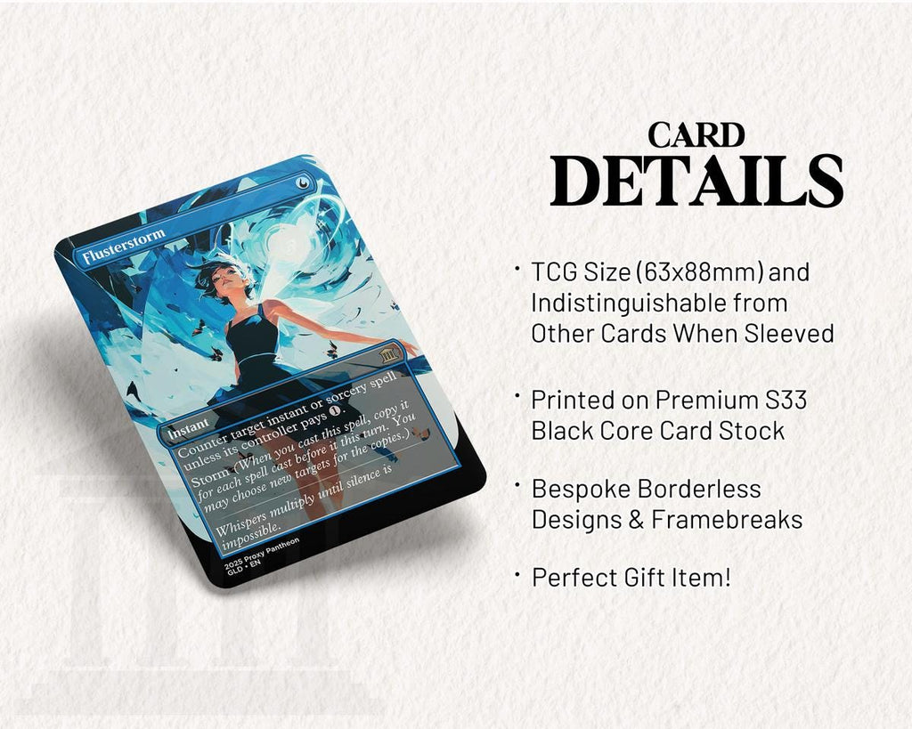 Flusterstorm | Proxy Card