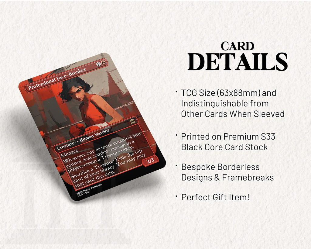 Professional Face-Breaker | Proxy Card