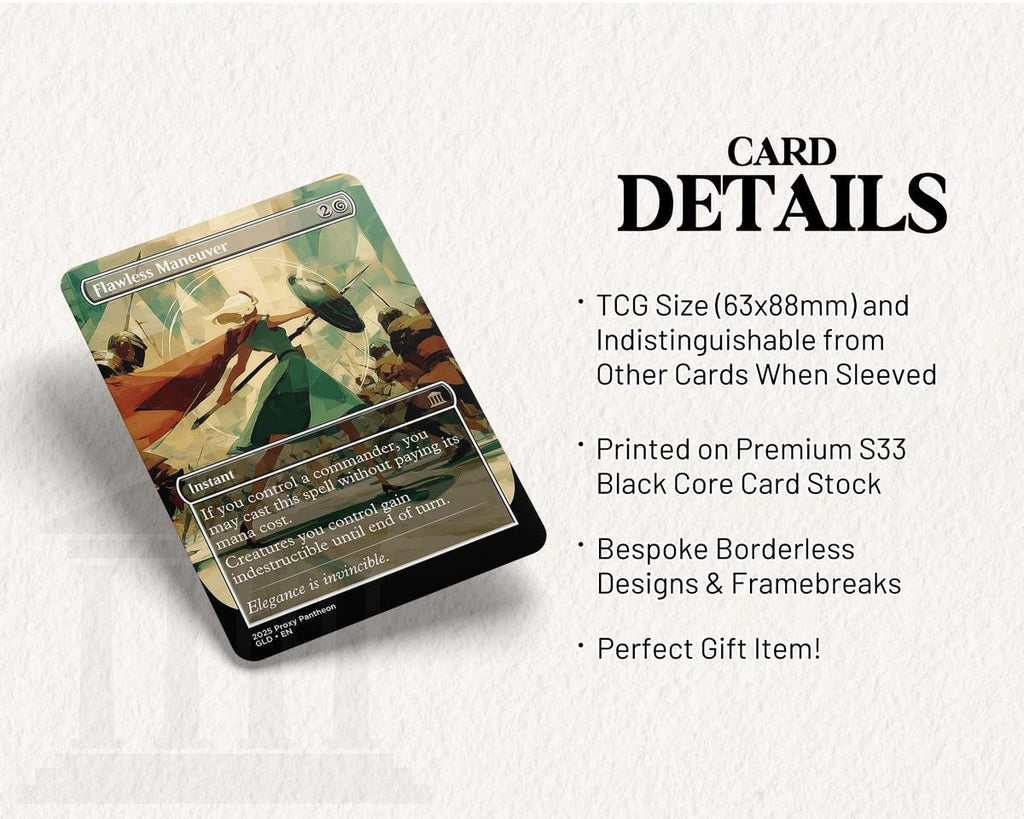 Flawless Maneuver | Proxy Card