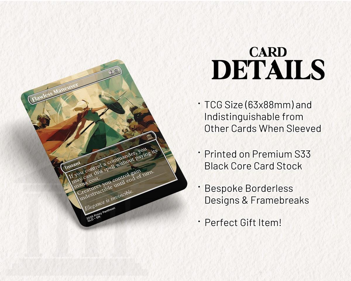 Flawless Maneuver | Proxy Card