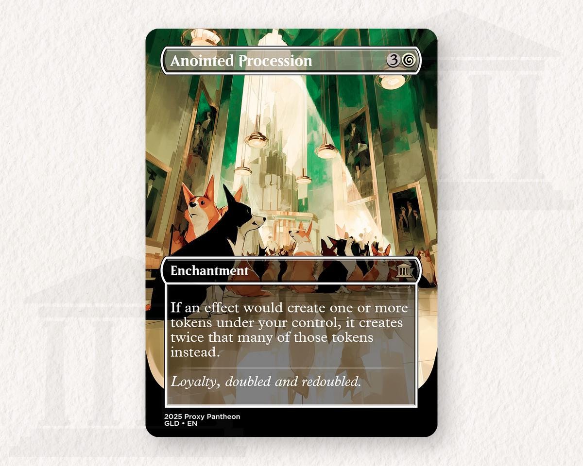 Anointed Procession (Dogs) | Proxy Card
