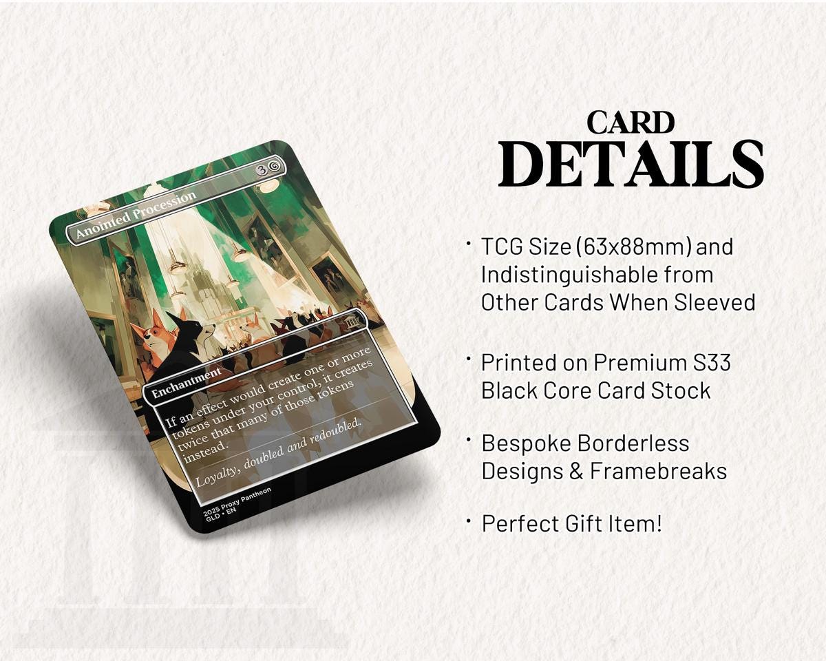 Anointed Procession (Dogs) | Proxy Card