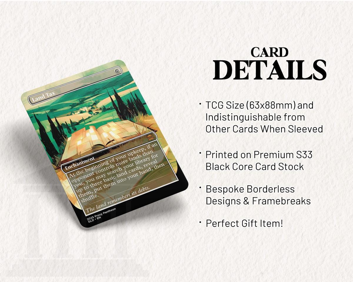 Land Tax | Proxy Card