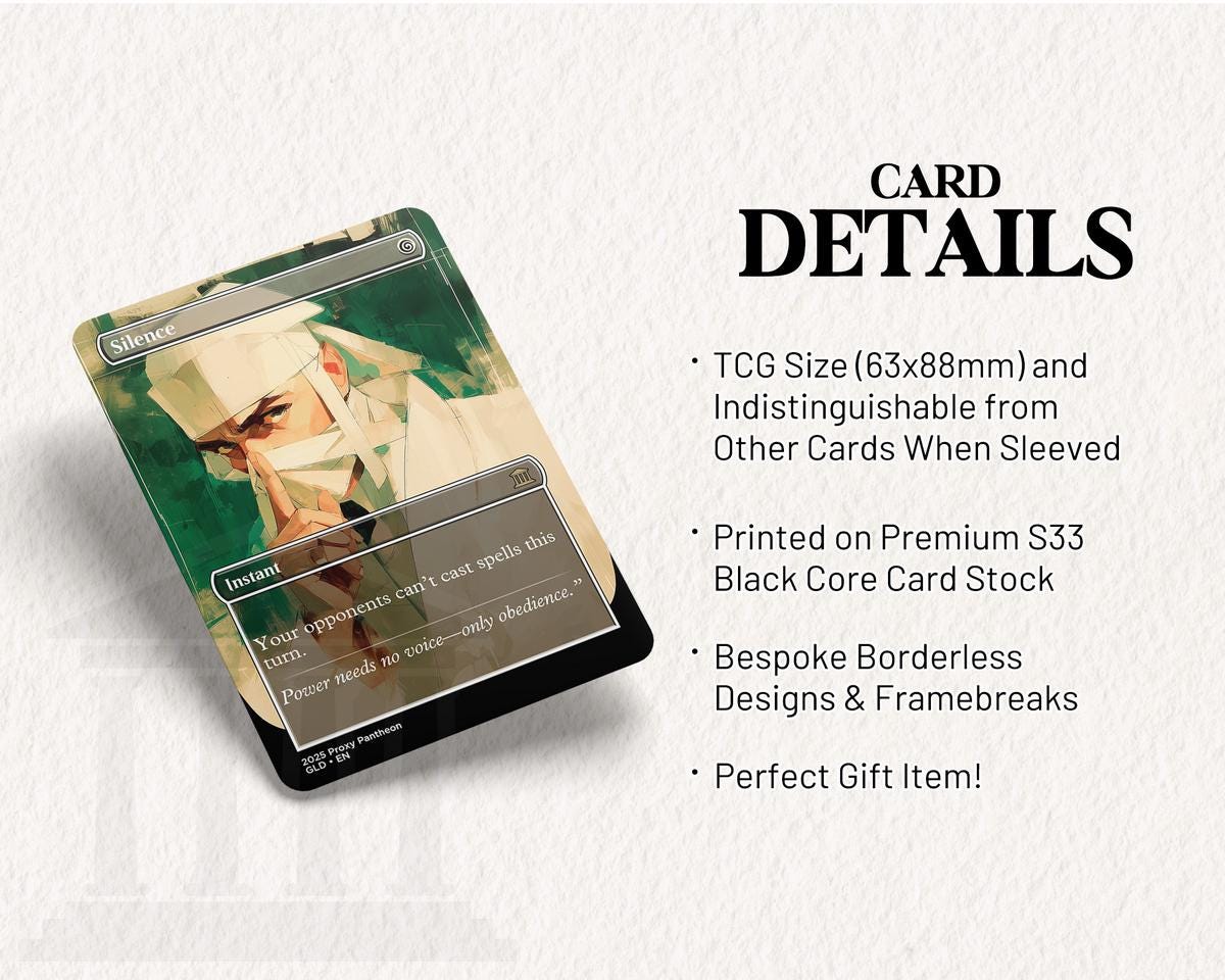 Silence | Proxy Card