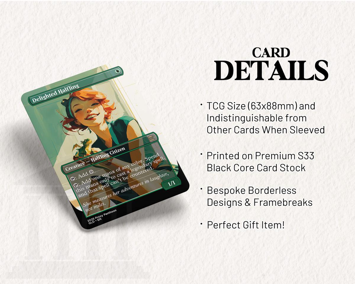 Delighted Halfling | Proxy Card