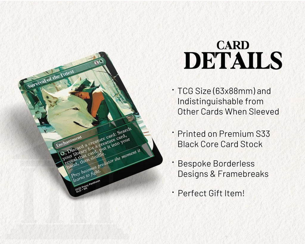 Survival of the Fittest | Proxy Card