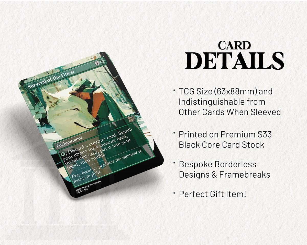 Survival of the Fittest | Proxy Card