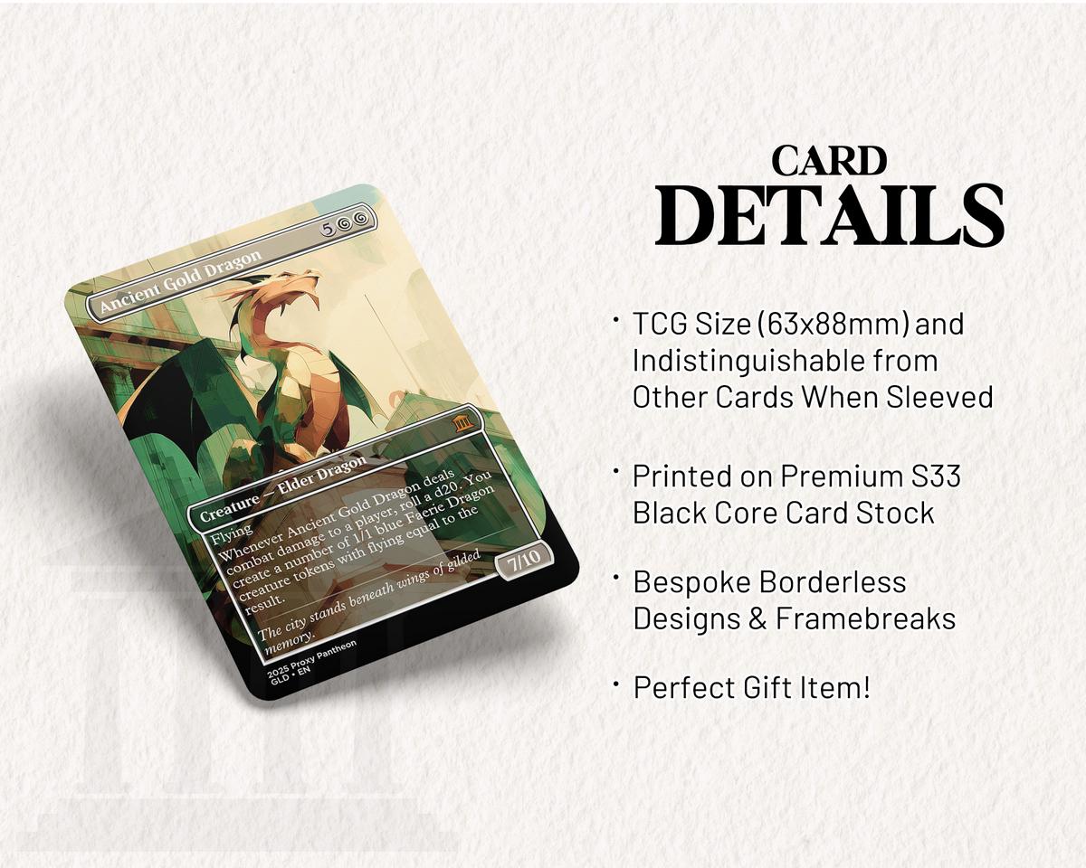 Ancient Gold Dragon | Proxy Card