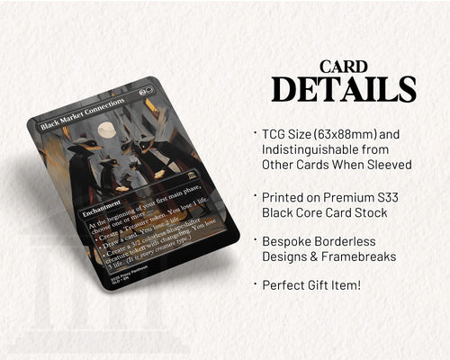 Black Market Connections | Proxy Card