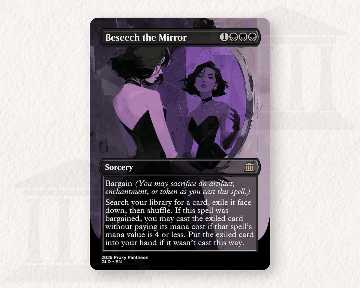 Beseech the Mirror | Proxy Card
