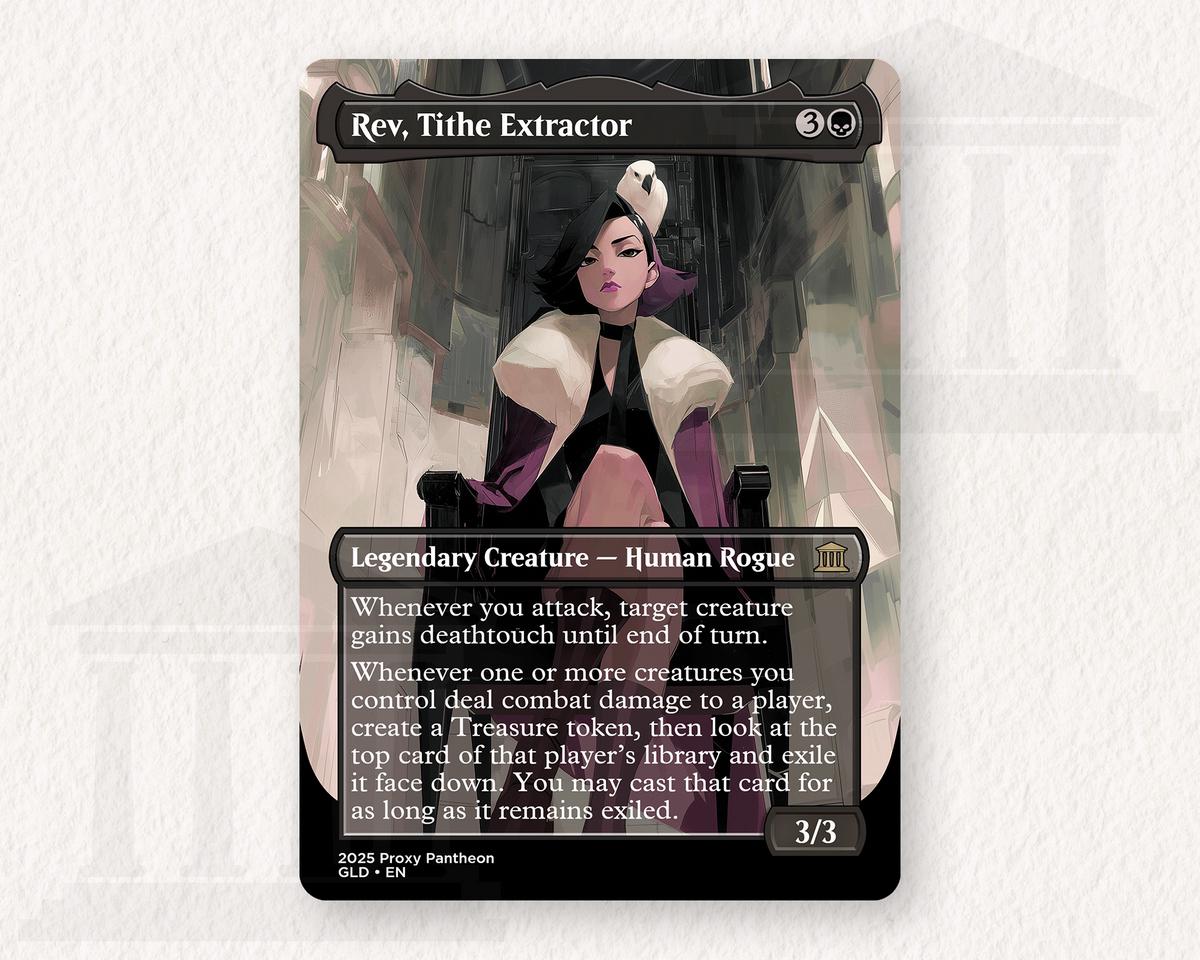 Rev, Tithe Extractor | Proxy Card