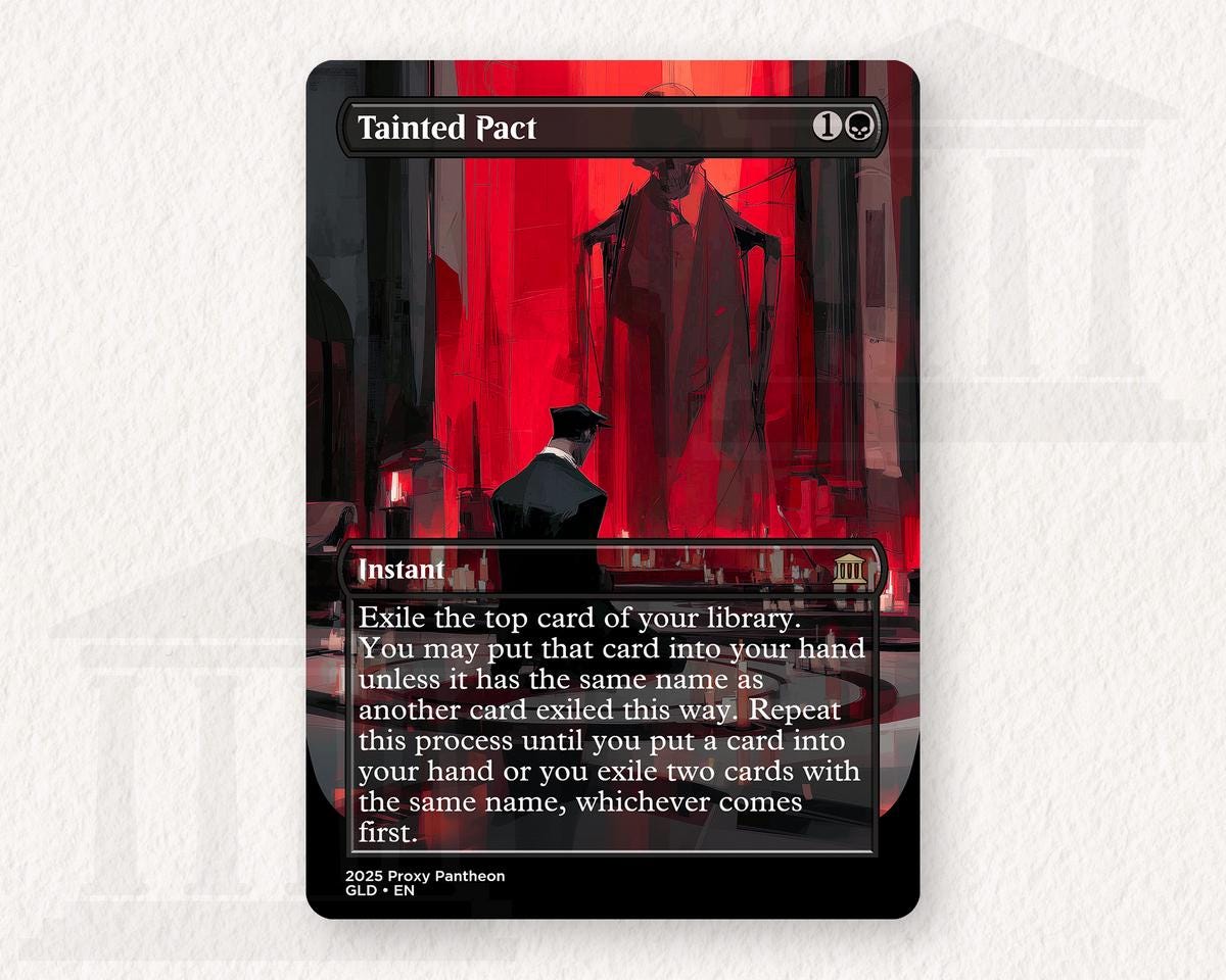 Tainted Pact | Proxy Card