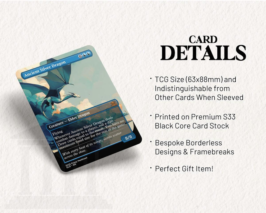 Ancient Silver Dragon | Proxy Card